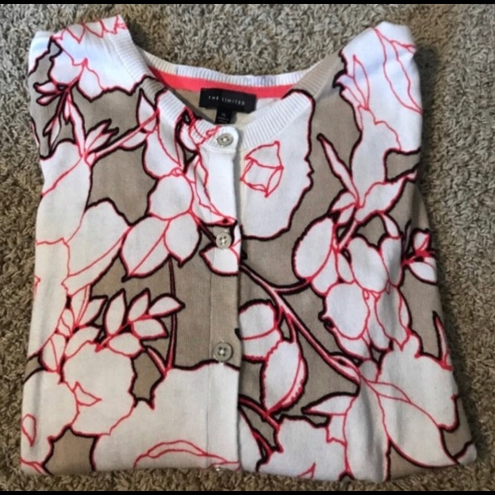 The Limited Floral Cardigan